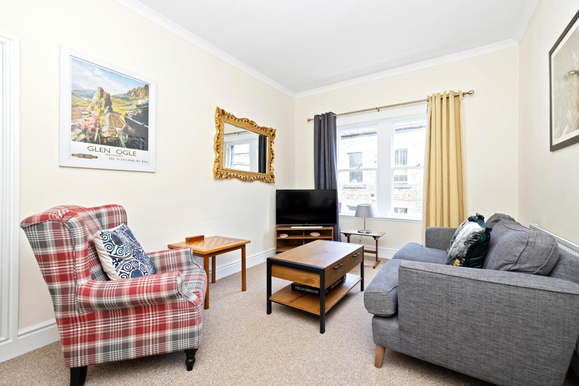 Apartmán Joivy Modern Flat On Rose Street EDI Exteriér fotografie